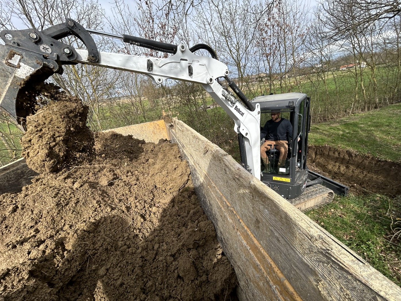 Travaux de tranchée AlboTP